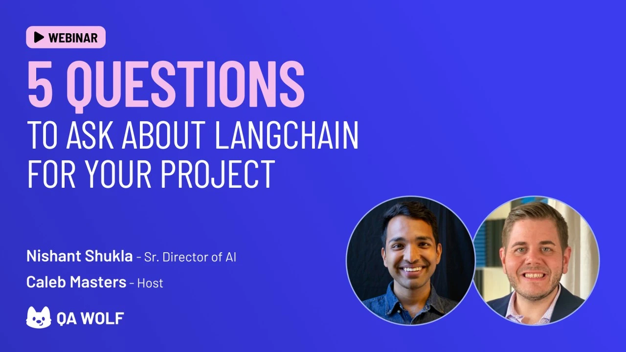 Five questions to determine if LangChain fits your project